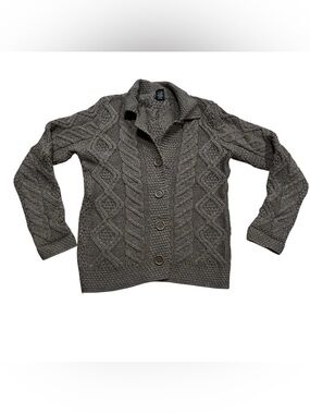 Paul James 100% Wool Cardigan Made in England Women’s Small